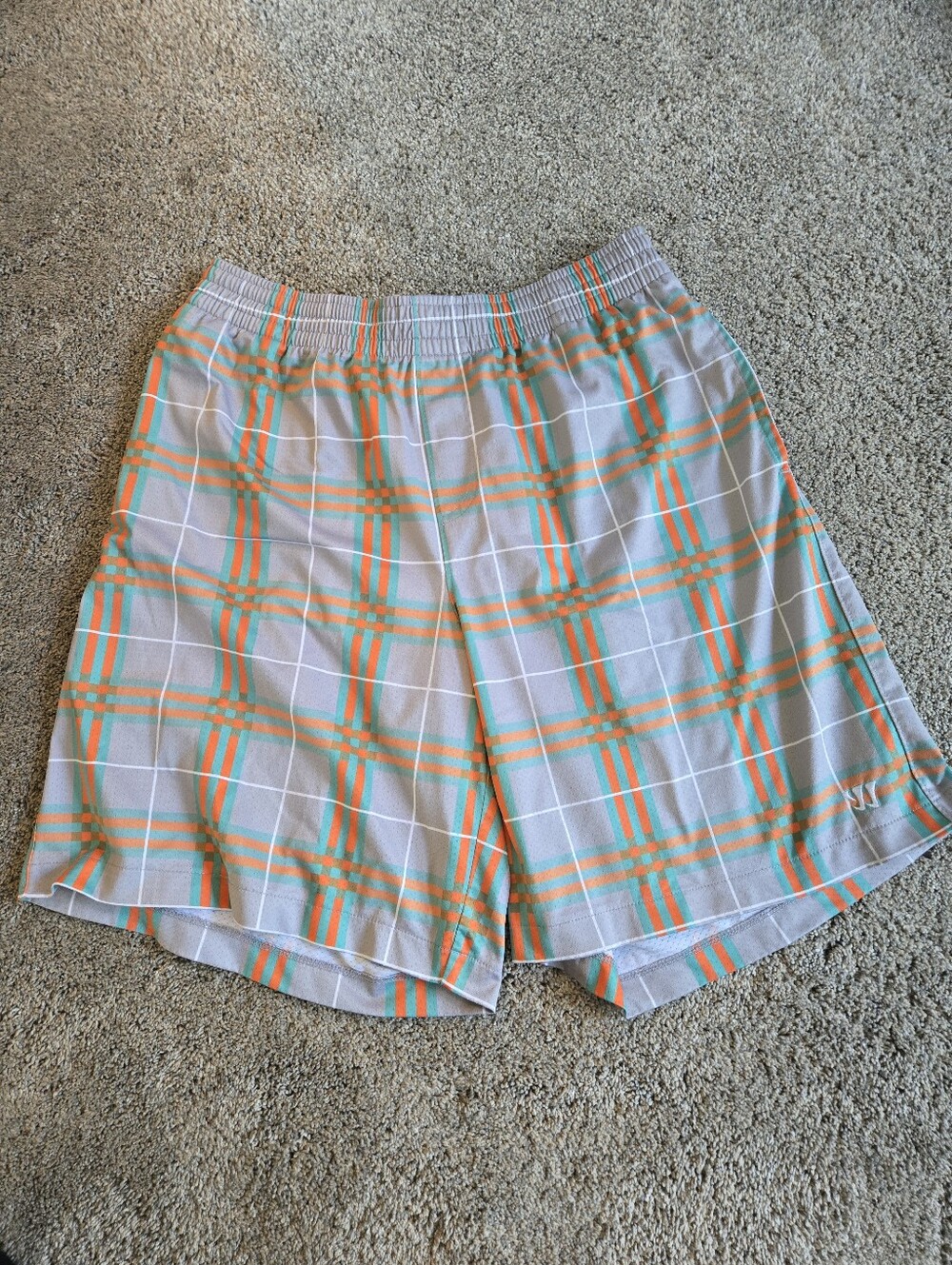 Men's Plaid Casual Shorts- Warrior brand